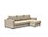 Neah Sofa Bed w/Lounger (Full Size) Halifax Antique by Innovation Living