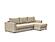 Neah Sofa Bed w/Lounger (Full Size) Halifax Antique by Innovation Living
