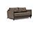 Cubed Deluxe Sofa Bed w/Arms (Full Size) Esina Cedar Brown by Innovation Living