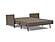 Cubed Deluxe Sofa Bed w/Arms (Full Size) Esina Cedar Brown by Innovation Living