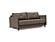 Cubed Deluxe Sofa Bed w/Arms (Queen Size) Esina Cedar Brown by Innovation Living