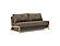 Cubed Deluxe Sofa Bed (Full Size) Esina Cedar Brown by Innovation Living