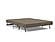 Cubed Deluxe Sofa Bed (Full Size) Esina Cedar Brown, Aluminum Legs by Innovation Living