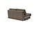 Cubed Deluxe Sofa Bed (Full Size) Esina Cedar Brown, Aluminum Legs by Innovation Living