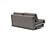 Cubed Deluxe Sofa Bed (Full Size) Mixed Dance Gray, Aluminum Legs by Innovation Living