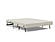 Cubed Deluxe Sofa Bed (Full Size) Mixed Dance Natural, Aluminum Legs by Innovation Living