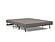 Cubed Deluxe Sofa Bed (Queen Size) Mixed Dance Gray, Aluminum Legs by Innovation Living