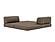 CozyPad Sleeper Sofa Esina Cedar Brown by Innovation Living