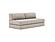 CozyPad Sleeper Sofa Coduroy Beige by Innovation Living
