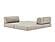 CozyPad Sleeper Sofa Corduroy Beige by Innovation Living