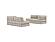 CozyPad Sleeper Sofa L-Shape with Arms Corduroy Beige by Innovation Living