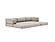 CozyPad Sleeper Sofa Grand with Arms Corduroy Beige by Innovation Living