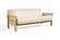 Futon Frame - Front-Closing Eco-Friendly Hardwood - Aries Gray by Comfort Pure