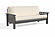 Futon Frame - Front-Closing Eco-Friendly Hardwood - Aries Gray by Comfort Pure