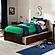Concord Twin Xl Platform Bed w/Footboard & Twin Xl Trundle by AFI Furnishings