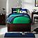 Concord Twin Platform Bed w/Footboard & Set of 2 Storage Drawers by Atlantic