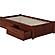 Concord Twin Platform Bed w/Footboard & Set of 2 Storage Drawers by Atlantic