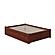 Concord Full Platform Bed w/Footboard & Twin Trundle by Atlantic