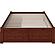 Concord Full Platform Bed w/Footboard & Set of 2 Storage Drawers by Atlantic