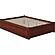 Concord Queen Platform Bed w/Footboard & Twin Xl Trundle by Atlantic