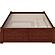 Concord Queen Platform Bed w/Footboard & Twin Xl Trundle by Atlantic