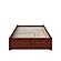 Concord King Platform Bed w/Footboard & Twin Xl Trundle by Atlantic