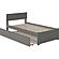 Orlando Twin XL Platform Bed w/Footboard & Twin XL Trundle by Atlantic