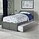 Orlando Twin Platform Bed w/Footboard & Twin Trundle by Atlantic