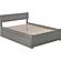 Orlando Full Platform Bed w/Footboard & Twin Trundle by AFI Furnishings