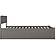 Orlando Full Platform Bed w/Footboard & Set of 2 Storage Drawers by AFI Furnishings