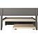 Orlando Queen Platform Bed w/Footboard & Twin XL Trundle by Atlantic