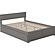 Orlando King Platform Bed w/Footboard & Twin XL Trundle by Atlantic