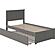 Nantucket Twin XL Platform Bed w/Footboard & Twin XL Trundle by Atlantic