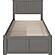 Nantucket Twin XL Platform Bed w/Footboard & Set of 2 Storage Drawers by Atlantic