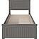 Nantucket Twin XL Platform Bed w/Matching Footboard & Set of 2 Storage Drawers by Atlantic