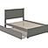 Nantucket Full Platform Bed w/Footboard & Twin Trundle by Atlantic