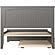 Nantucket Full Platform Bed w/Matching Footboard & Twin Trundle by Atlantic