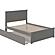 Nantucket Full Platform Bed w/Matching Footboard & Full Trundle by Atlantic