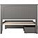 Nantucket Full Platform Bed w/Matching Footboard & Set of 2 Storage Drawers by Atlantic
