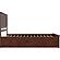 Nantucket Queen Platform Bed w/Matching Footboard & Twin XL Trundle by Atlantic