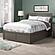 Nantucket King Platform Bed w/Footboard & Twin XL Trundle by Atlantic