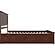 Nantucket King Platform Bed w/Matching Footboard & Twin XL Trundle by Atlantic