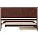 Nantucket King Platform Bed w/Matching Footboard & Twin XL Trundle by Atlantic