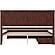 Nantucket King Platform Bed w/Matching Footboard & Set of 2 Storage Drawers by Atlantic
