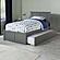 Madison Twin Platform Bed w/Footboard & Twin Trundle by Atlantic