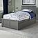 Madison Twin Platform Bed w/Matching Footboard & Twin Trundle by Atlantic