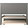 Madison Full Platform Bed w/Footboard & Full Trundle by Atlantic