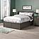 Madison Full Platform Bed w/Footboard & Full Trundle by Atlantic