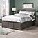 Madison Full Platform Bed w/Matching Footboard & Full Trundle by Atlantic
