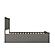 Madison Full Platform Bed w/Matching Footboard & Set of 2 Storage Drawers by Atlantic